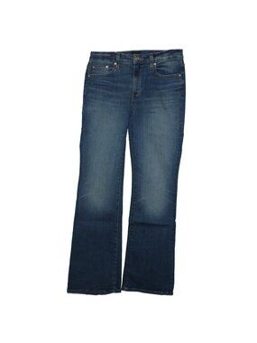 Edwin 1947 Women's Lark Mid-Rise Boot Cut Jeans Blue Flashback Size 29 USA Made